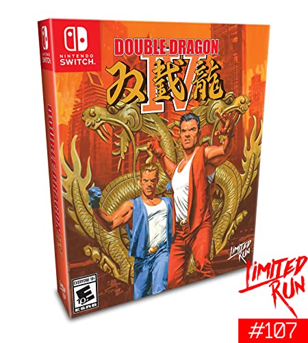 Double Dragon IV: колекционерско издание на Classic (ограничен тираж 107) - Nintendo Switch