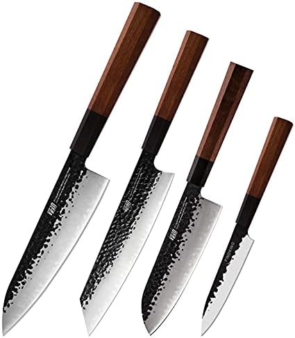 5-Инчов Универсален Нож серия FINDKING Dynasty, 7-инчов Нож Santoku, 8-инчов Нож на главния готвач, 9-инчов Нож Kiritsuke, Комплект Кухненски