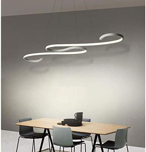 Блясък Moderne à LED, Lampe à Suspension acrylique créative, Блясък en métal à LED, télécommande réglable, réglable en Hauteur, Salon