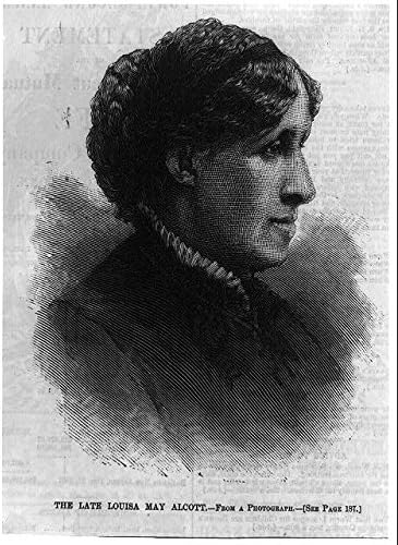 Исторически находки Снимка: Покойник Луиза Мей Олкотт,1832-1888, американска писателка, автор на книгата Малки жени