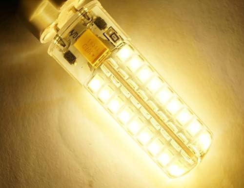Led лампа G5.3 мощност 4 W (еквивалент галогенным лампам капацитет 35-40 Вата) Топло бяло силикон led лампа за царевица 3000K, Не димиране,