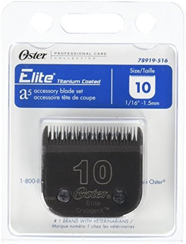 Нож за професионално подстригване на животни Oster Elite CryogenX, размер 10 (078919-516-005)