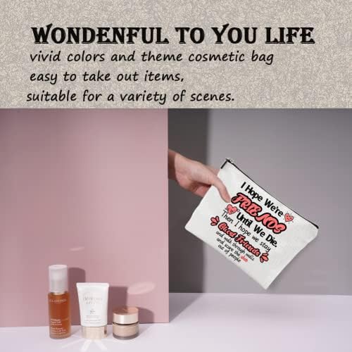 Козметични чанти Подаръци за Жени Приятелка на Сестра ми-Призрачни Приятели - надявам се, Че Ние ще бъдем Приятели до смъртта-козметични