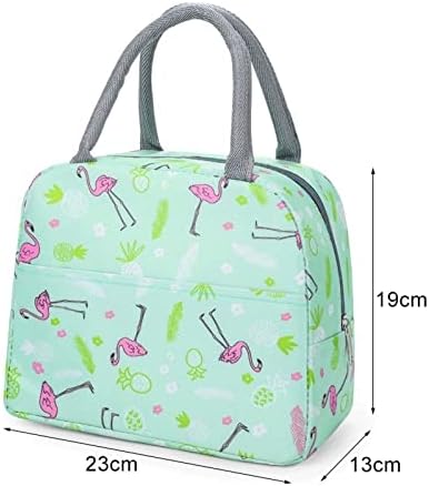 AMABEAbwh Bento Boxes Преносима Чанта-хладилник, чанта за лед, Обяд-Бокс, Самозалепваща чанта, Самозалепваща чанта за пикник с храната