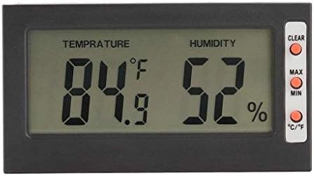 QUUL Мини Цифров Термометър, Влагомер Измервателен Уред За измерване на Температурата И Влажността в затворени Помещения с Много Дисплеи