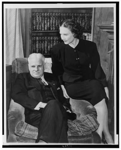 Исторически находки Снимка: Джеймс Престън КОГО, Съпруга на Мери Елизабет, Слуша вечер на изборите, Канзас Сити, Мисури
