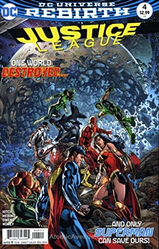 Лигата на справедливостта (3-та серия) 4 VF / NM ; комиксите DC